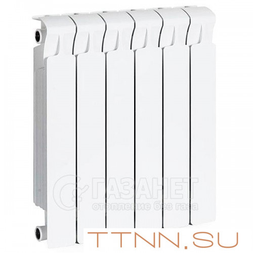 Радиатор биметаллический Rifar Monolit 500 6 секций Радиатор биметаллический Rifar Monolit 500 6 секций