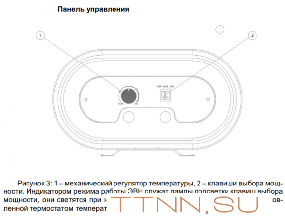 Электрический накопительный водонагреватель Thermex Double 50 Электрический накопительный водонагреватель Thermex Double 50