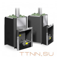 Печь для бани Уралочка 24-Н, газо-дровяная, нерж.сталь Печь для бани Уралочка 24-Н, газо-дровяная, нерж.сталь