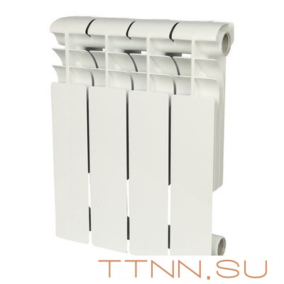 Алюминиевый радиатор Rommer Profi 350 4 секции Алюминиевый радиатор Rommer Profi 350 4 секции