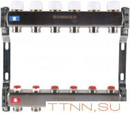 Для отопления Rommer 1"/3/4"x6 с запорными клапанами (RMS-3200-000006) Для отопления Rommer 1"/3/4"x6 с запорными клапанами (RMS-3200-000006)