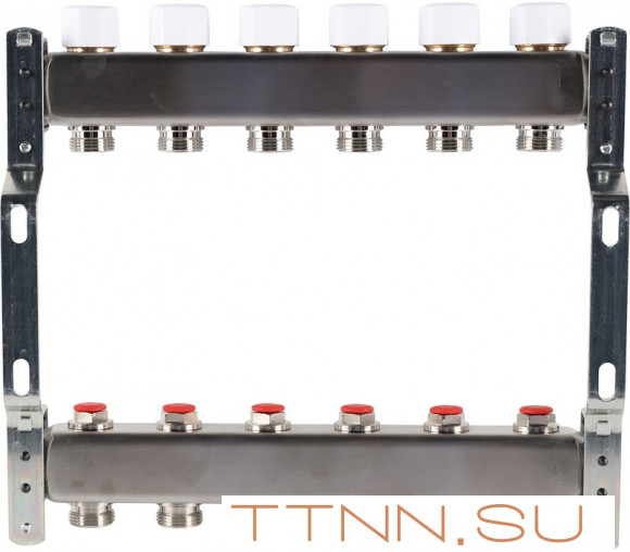 Для отопления Rommer 1"/3/4"x6 с запорными клапанами (RMS-3200-000006) Для отопления Rommer 1"/3/4"x6 с запорными клапанами (RMS-3200-000006)