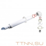 Дымоход коаксиальный комплект DR-Thermo 60/100 для котлов Protherm Дымоход коаксиальный комплект DR-Thermo 60/100 для котлов Protherm