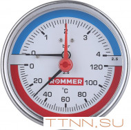 Термоманометр Rommer RIM-0005-800415 Термоманометр Rommer RIM-0005-800415
