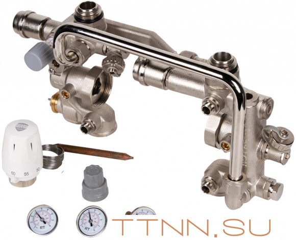Узел смесительный Royal Thermo RoyalMix без насоса 1" (RTE 14.180) Узел смесительный Royal Thermo RoyalMix без насоса 1" (RTE 14.180)