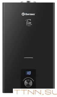 Газовый проточный водонагреватель Thermex T 20 D (Black) Газовый проточный водонагреватель Thermex T 20 D (Black)