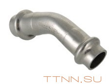 Угольник из нержавеющей стали 45 градусов Valtec 35х35 Угольник из нержавеющей стали 45 градусов Valtec 35х35