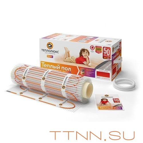 Нагревательный мат Теплолюкс Tropix 2,5 м2 МНН 400 Нагревательный мат Теплолюкс Tropix 2,5 м2 МНН 400
