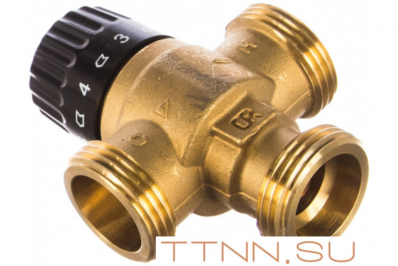 Смесительный клапан STOUT 1 1/4 НР 30-65°С KV 3,5 Смесительный клапан STOUT 1 1/4 НР 30-65°С KV 3,5