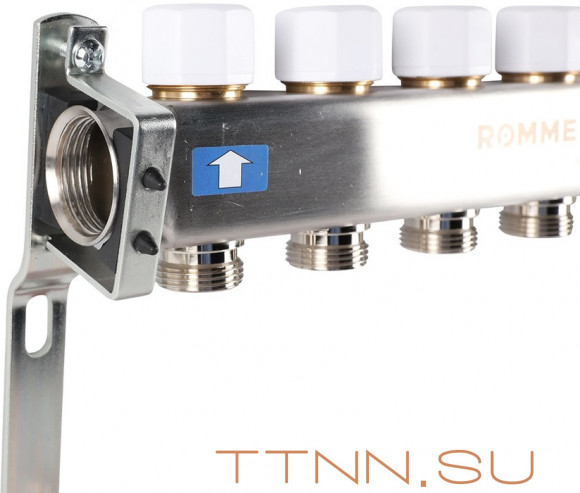 Для отопления Rommer 1"/3/4"x7 с расходомерами (RMS-1201-000007) Для отопления Rommer 1"/3/4"x7 с расходомерами (RMS-1201-000007)