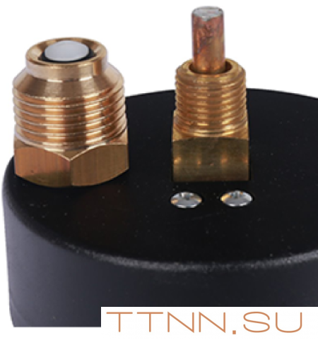 Термоманометр аксиальный Watts FR 818 (TMAX) 4 бар Термоманометр аксиальный Watts FR 818 (TMAX) 4 бар