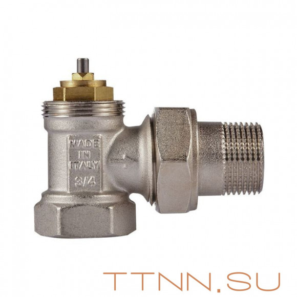 Набор термостатический Royal Thermo угловой М30х1,5 3/4" (никель) Набор термостатический Royal Thermo угловой М30х1,5 3/4" (никель)