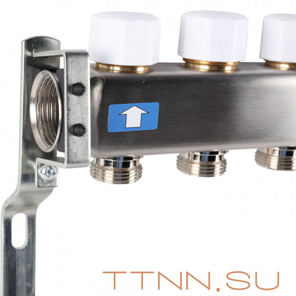 Для отопления Rommer 1"/3/4"x8 с запорными клапанами (RMS-3201-000008) Для отопления Rommer 1"/3/4"x8 с запорными клапанами (RMS-3201-000008)