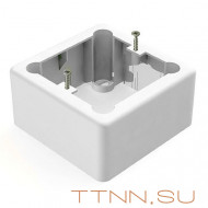 Коробка накладного монтажа белая (универсальная) Коробка накладного монтажа белая (универсальная)