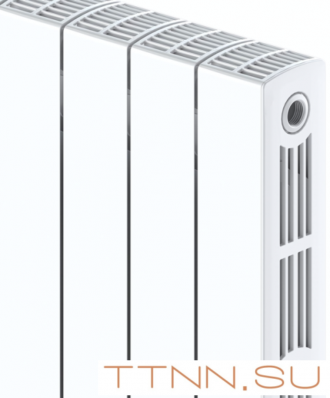 Биметаллический радиатор Rifar SUPReMO 350 х10 секц НП прав (VR) Биметаллический радиатор Rifar SUPReMO 350 х10 секц НП прав (VR)