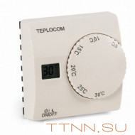 Проводной комнатный термостат TEPLOCOM TS-2AA/8A Проводной комнатный термостат TEPLOCOM TS-2AA/8A