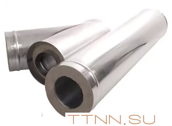 Сэндвич дымоход 1,0 м Ф300х400 Сэндвич дымоход 1,0 м Ф300х400