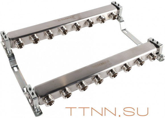 Для отопления Rommer 1"/3/4"x9 для радиаторной разводки (RMS-4401-000009) Для отопления Rommer 1"/3/4"x9 для радиаторной разводки (RMS-4401-000009)