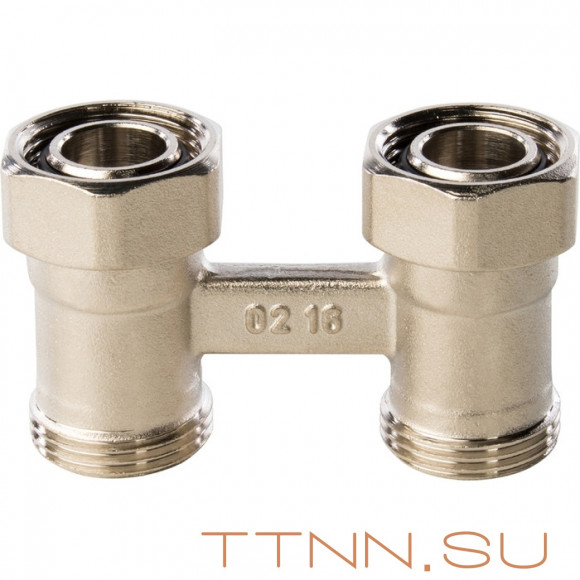 Двухтрубный узел нижнего подключения STOUT SVH 0002 000020 Двухтрубный узел нижнего подключения STOUT SVH 0002 000020